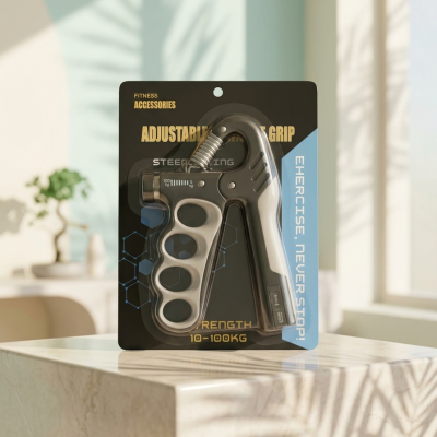 5-100 KG Grip Strength Trainer Hand Grip Strengthener Hand Gripper Non-Slip Gripper for Musicians Athletes Hand Injury Recovery